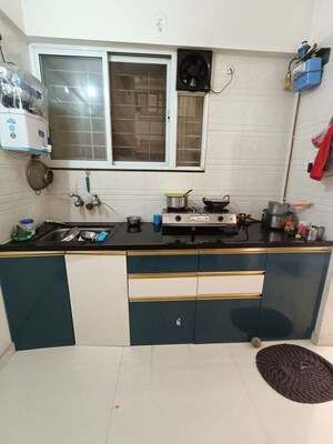 Kitchen in 1 BHK Apartment at Mak Snehangan Residency, Wakad – for Rent