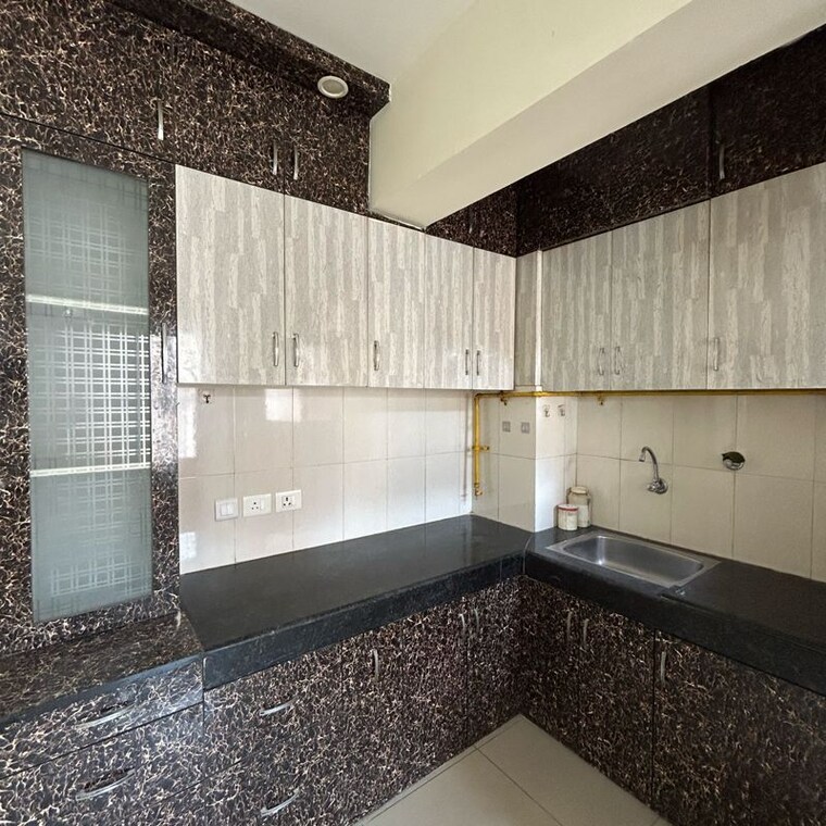 Kitchen, wave-dream-homes 1 Bedroom 372 Sq.Ft. Apartment In Ram Nagar Ghaziabad 10036558