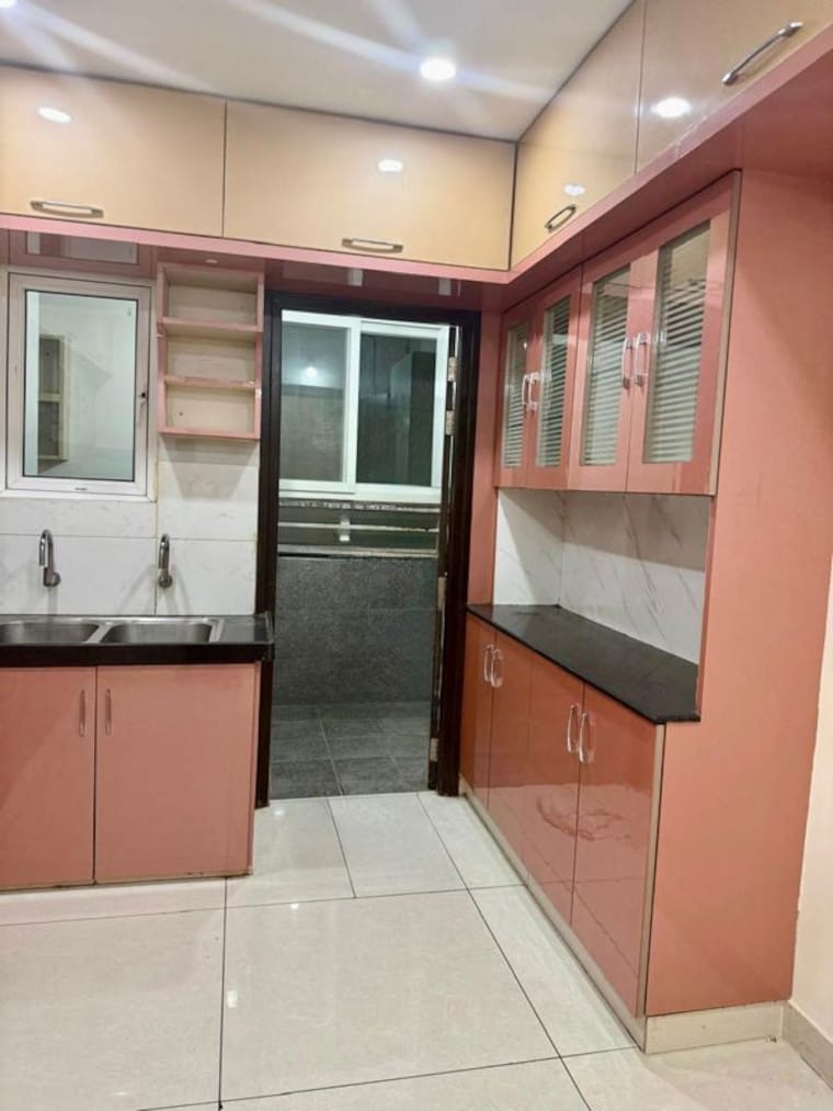 Kitchen, lansum-etania 3 Bedroom 2460 Sq.Ft. Apartment In Gachibowli Hyderabad 10036542