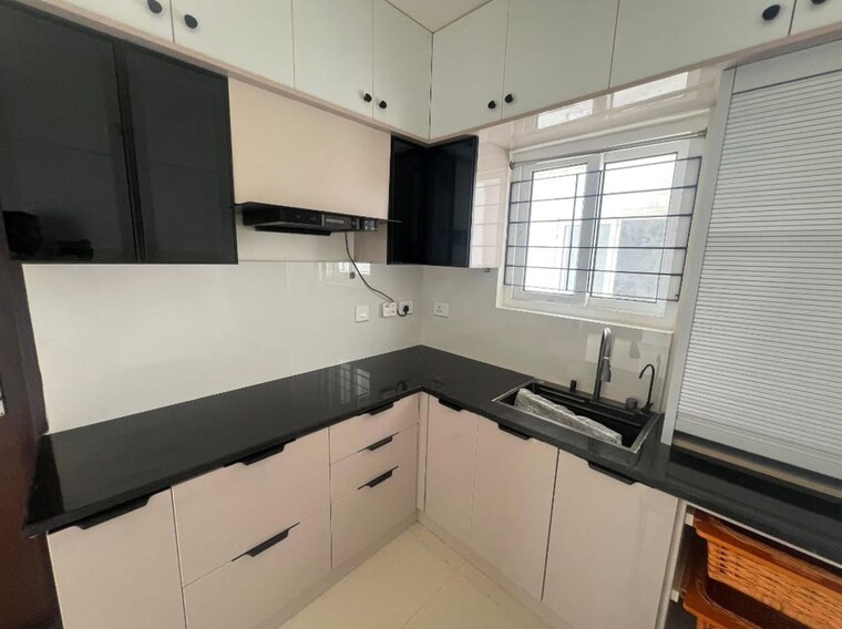 Kitchen, lansum-etania 3 Bedroom 2460 Sq.Ft. Apartment In Gachibowli Hyderabad 10036542