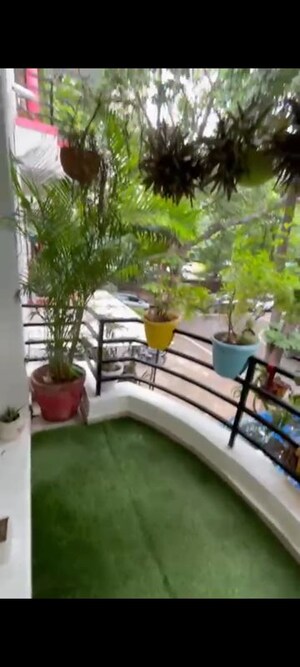 Balcony in 2 BHK Apartment at SS Southend Floors, South City 2 – for Sale