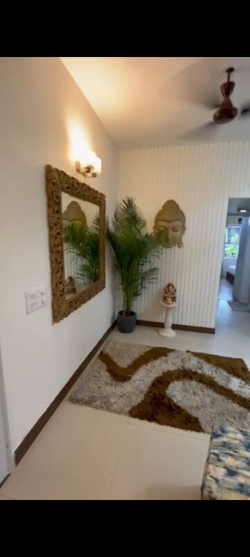 Living Room in 2 BHK Apartment at SS Southend Floors, South City 2 – for Sale