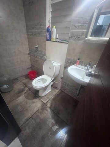 Bathroom in 2 BHK Apartment at Kishor Platinum Towers, Wakad – for Rent