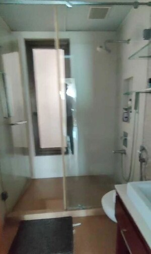 Bathroom in 3 BHK Apartment at S D The Imperial Edge, Tardeo – for Rent