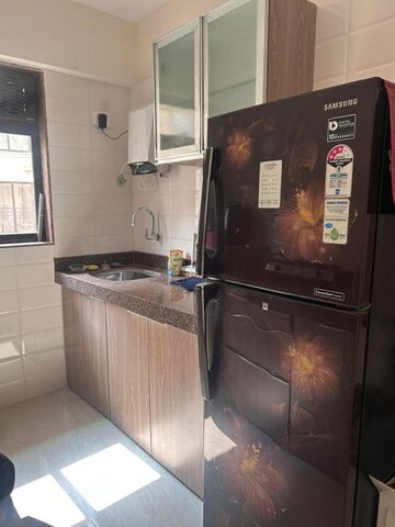 Kitchen in 1.5 BHK Apartment at Chandiwala Pearl Heaven, Andheri East – for Rent