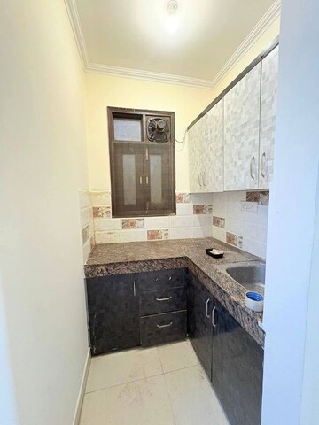 Kitchen in 1 BHK Builder Floor at Saket – for Rent