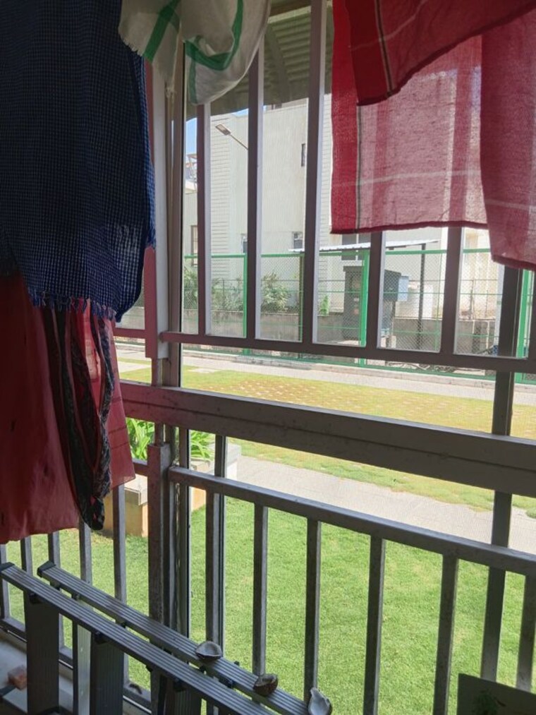 Balcony, accurate-wind-chimes 3 Bedroom 1500 Sq.Ft. Apartment In Gachibowli Hyderabad 10036611