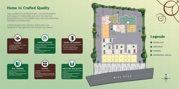 Master Plan, salbari 2 Bedroom 925 Sq.Ft. Apartment In Salbari Siliguri 10036632