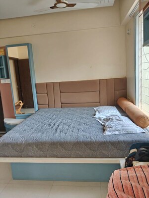 Bedroom in 2 BHK Apartment at Mak Snehangan Residency, Wakad – for Rent