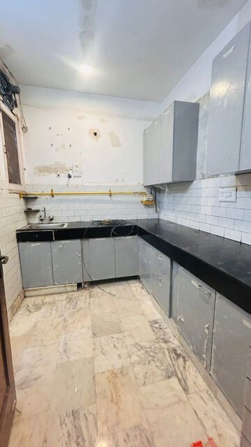 Kitchen in 2 BHK Builder Floor at Malviya Nagar – for Rent