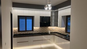 Kitchen in 4 BHK Villa at Adarsh Palm Acres, Huttanahalli – for Rent