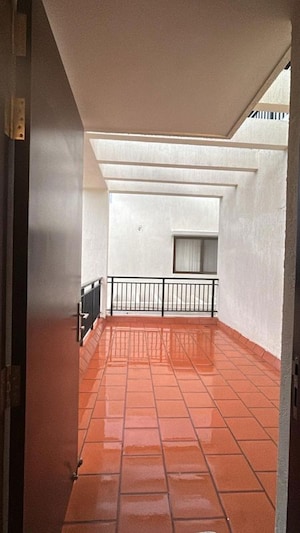 Balcony in 4 BHK Villa at Adarsh Palm Acres, Huttanahalli – for Rent