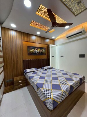 Bedroom in 2 BHK Apartment at Raymond Ten X Vibes, J K Gram – for Rent