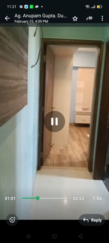 Bathroom in 2 BHK Apartment at Rizvi Oak, Malad East – for Rent