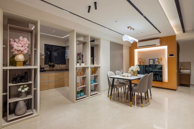 Living Room, choice-goodwill-verve 3 Bedroom 1100 Sq.Ft. Apartment In Keshav Nagar Pune 10036678