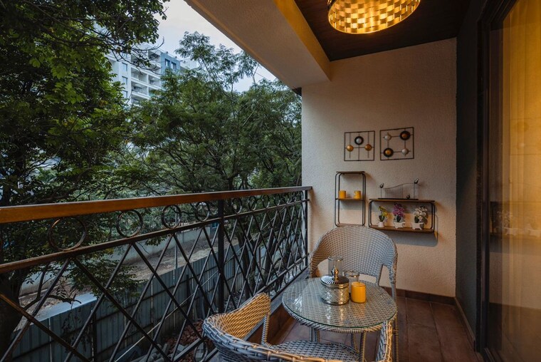 Balcony, choice-goodwill-verve 3 Bedroom 1100 Sq.Ft. Apartment In Keshav Nagar Pune 10036678