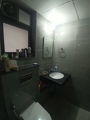 Bathroom in 2 BHK Apartment at Shapoorji Pallonji Sensorium Auris, Hinjewadi – for Rent