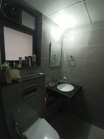 Bathroom in 2 BHK Apartment at Shapoorji Pallonji Sensorium Auris, Hinjewadi – for Rent