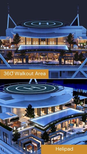 4 BHK Apartment – Exterior View View at Elegantea Skyven, Kokapet - for Sale