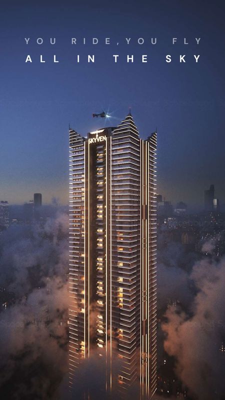 4 BHK + Servant Room 5662 Sq.Ft. Apartment in Elegantea Skyven