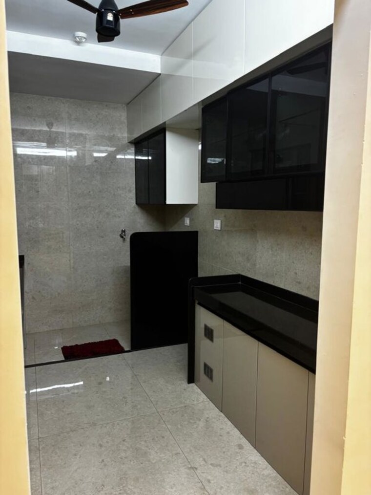 Kitchen, vj-yashwin-nuovo-centro 3 Bedroom 975 Sq.Ft. Apartment In Wakad Pune 10036808