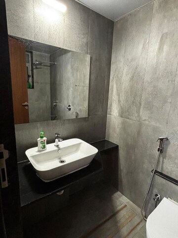 Bathroom in 3 BHK Apartment at VJ Yashwin Nuovo Centro, Wakad – for Rent