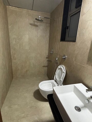 Bathroom in 3 BHK Apartment at VJ Yashwin Nuovo Centro, Wakad – for Rent