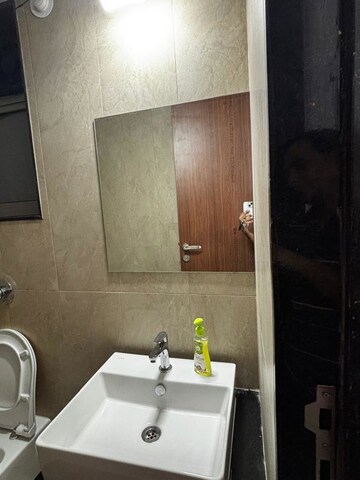 Bathroom in 3 BHK Apartment at VJ Yashwin Nuovo Centro, Wakad – for Rent