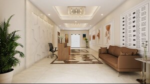 Living Room in 3 BHK Apartment at Kumar Purab, Hadapsar – for Sale