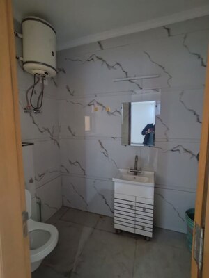 Attached Bathroom in 3 BHK Apartment at Chattarpur – for Sale