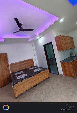 Bedroom in 1 RK Builder Floor at Gail CGHS, Sector 56 – for Rent