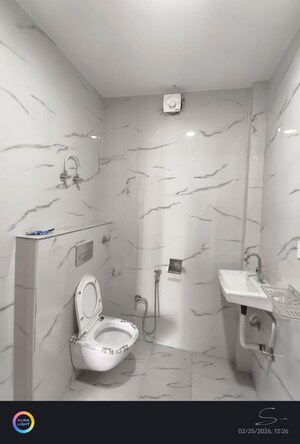 Bathroom in 1 RK Builder Floor at Gail CGHS, Sector 56 – for Rent