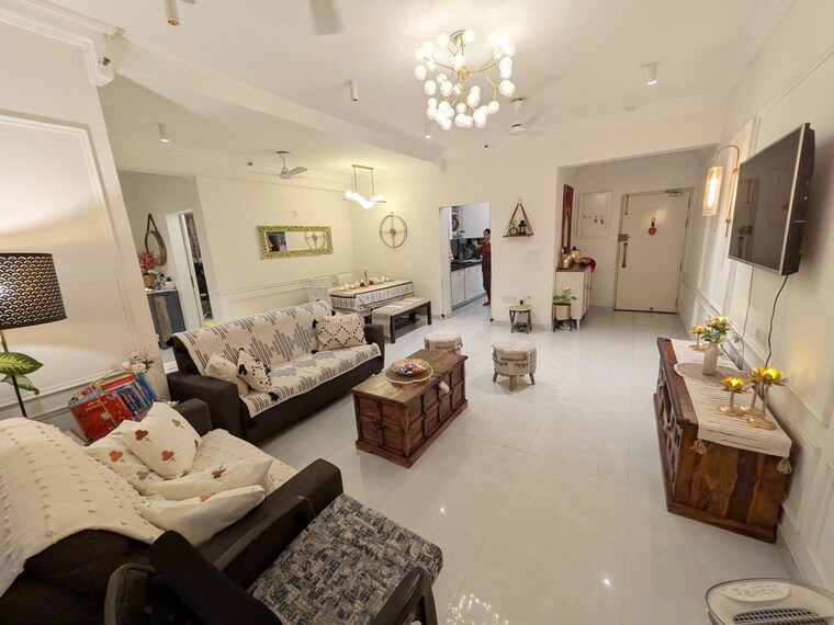 Living Room, dlf-regency-park-i 3 Bedroom 1500 Sq.Ft. Apartment In Dlf Phase iv Gurgaon 10036900