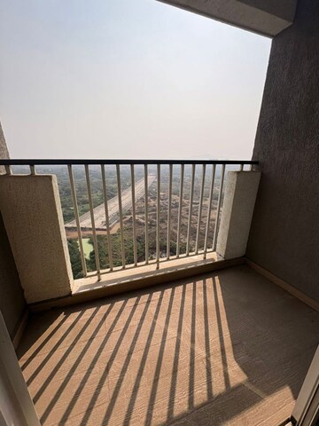 Balcony in 2 BHK Apartment at Lodha Codename Premier, Mangaon – for Rent