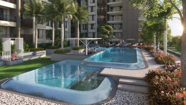 Swimming Pool, choice-que-914 3 Bedroom 1050 Sq.Ft. Apartment In Keshav Nagar Pune 10036948