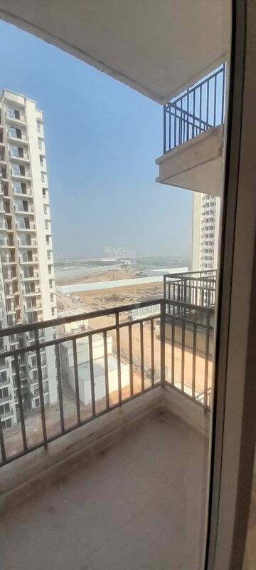 Balcony in 2 BHK Apartment at Signature Global The Millennia, Sector 37d – for Rent