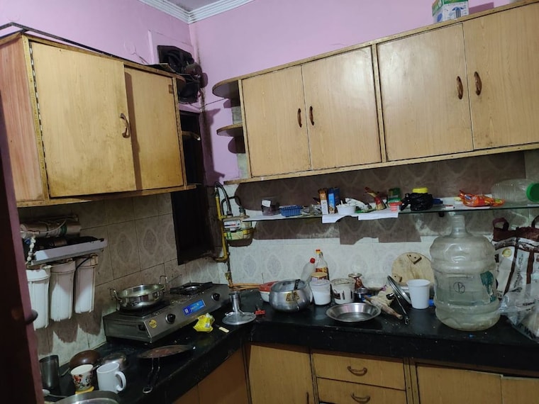 Kitchen, west patel nagar 1 Bedroom 636 Sq.Ft. Builder Floor In West Patel Nagar Delhi 10036966