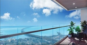 Swimming Pool in 3 BHK Apartment at Sewree Industrial Premises, Sewri – for Sale