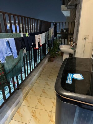 Balcony in 2.5 BHK Apartment at Assotech The Nest, Sain Vihar – for Rent