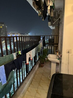 Balcony in 2.5 BHK Apartment at Assotech The Nest, Sain Vihar – for Rent