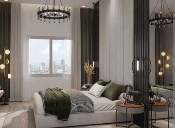 Bedroom in 3 BHK Apartment at Rustomjee Vista Bay, Parel – for Sale