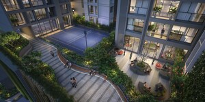 Balcony in 4 BHK Apartment at Vyom Avinea, Hadapsar – for Sale