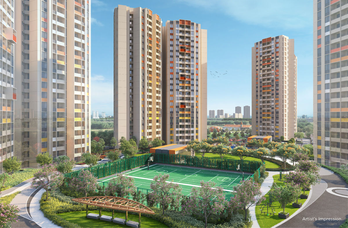 3 BHK + Pooja Room 1272 Sq.Ft. Penthouse in Shapoorji Pallonji Joyville Hadapsar Annexe