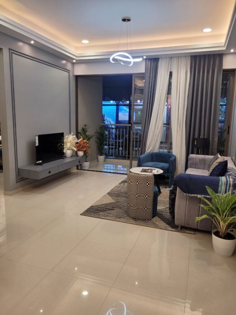 Living Room, kumar-primeview 2 Bedroom 695 Sq.Ft. Apartment In Hadapsar Pune 10037386