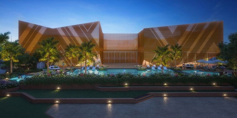 Swimming Pool, kumar-primeview 2 Bedroom 695 Sq.Ft. Apartment In Hadapsar Pune 10037386