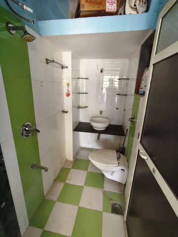 Attached Bathroom in 1 BHK Builder Floor at Badlapur East – for Rent