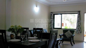 Dining area in 2 BHK Villa at Benaulim – for Rent