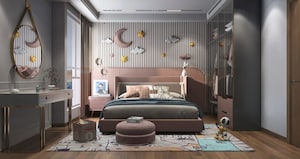 Living Room in 2 BHK Apartment at Kumar Primeview, Hadapsar – for Sale