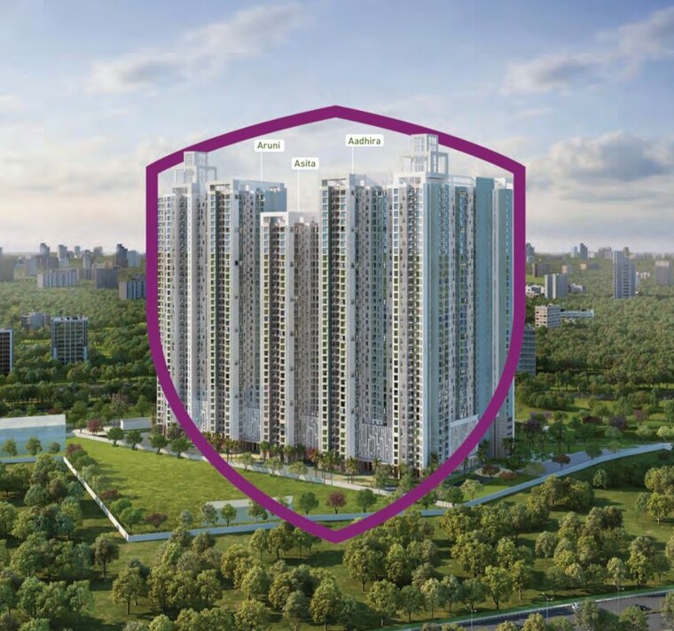 Exterior View, birla-vanya 3 Bedroom 1200 Sq.Ft. Apartment In Kalyan West Thane 10037567