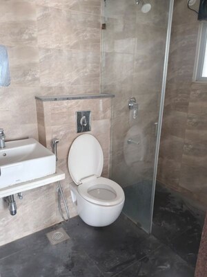 Bathroom in 2 BHK Apartment at Pharande Puneville, Punawale – for Sale